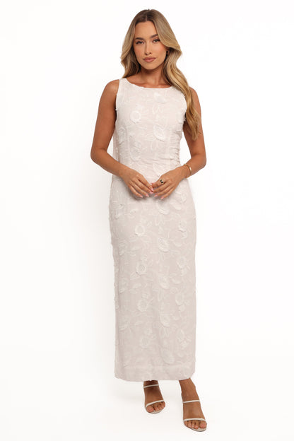 Kerry Midi Dress - White