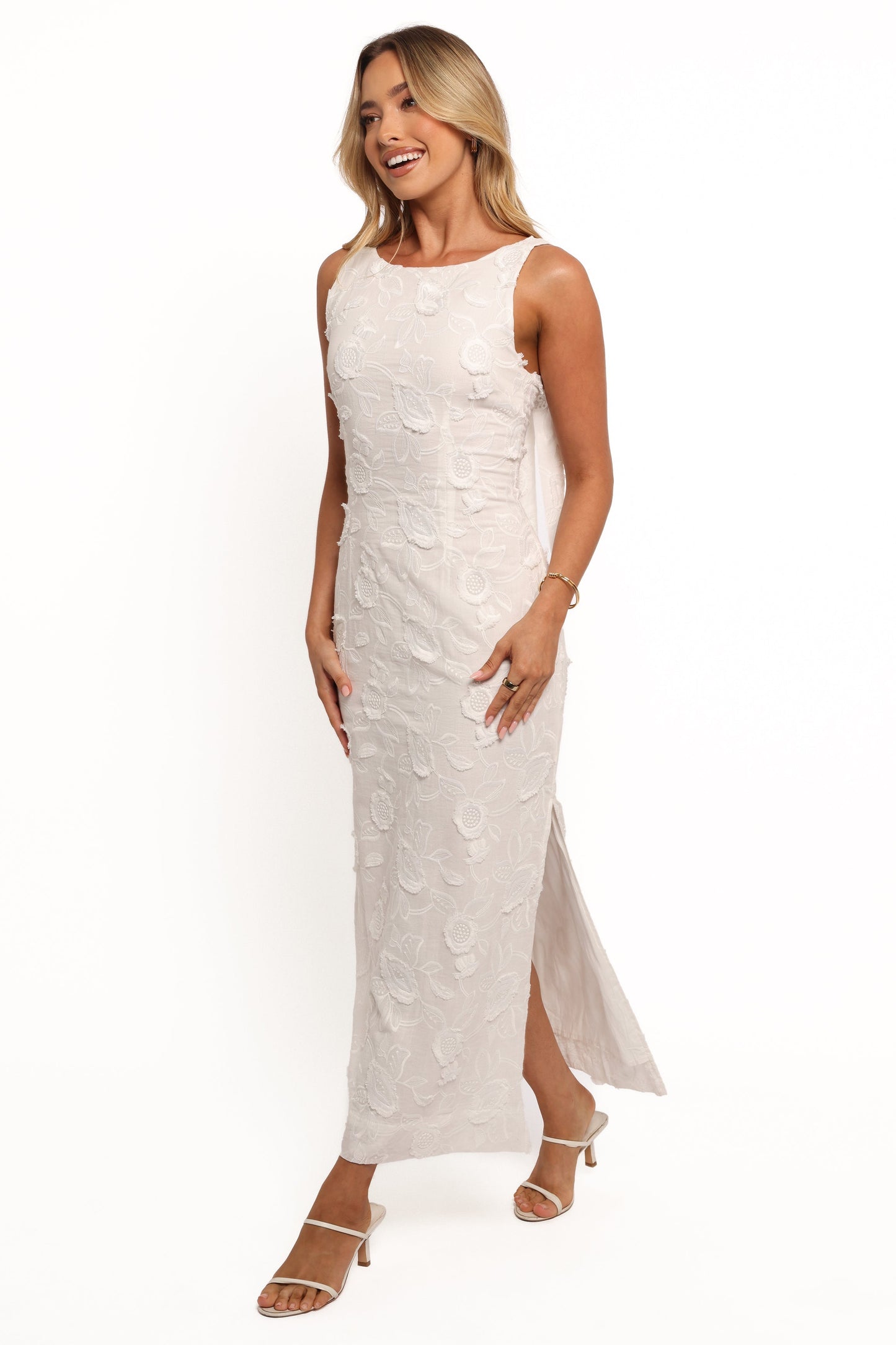 Kerry Midi Dress - White