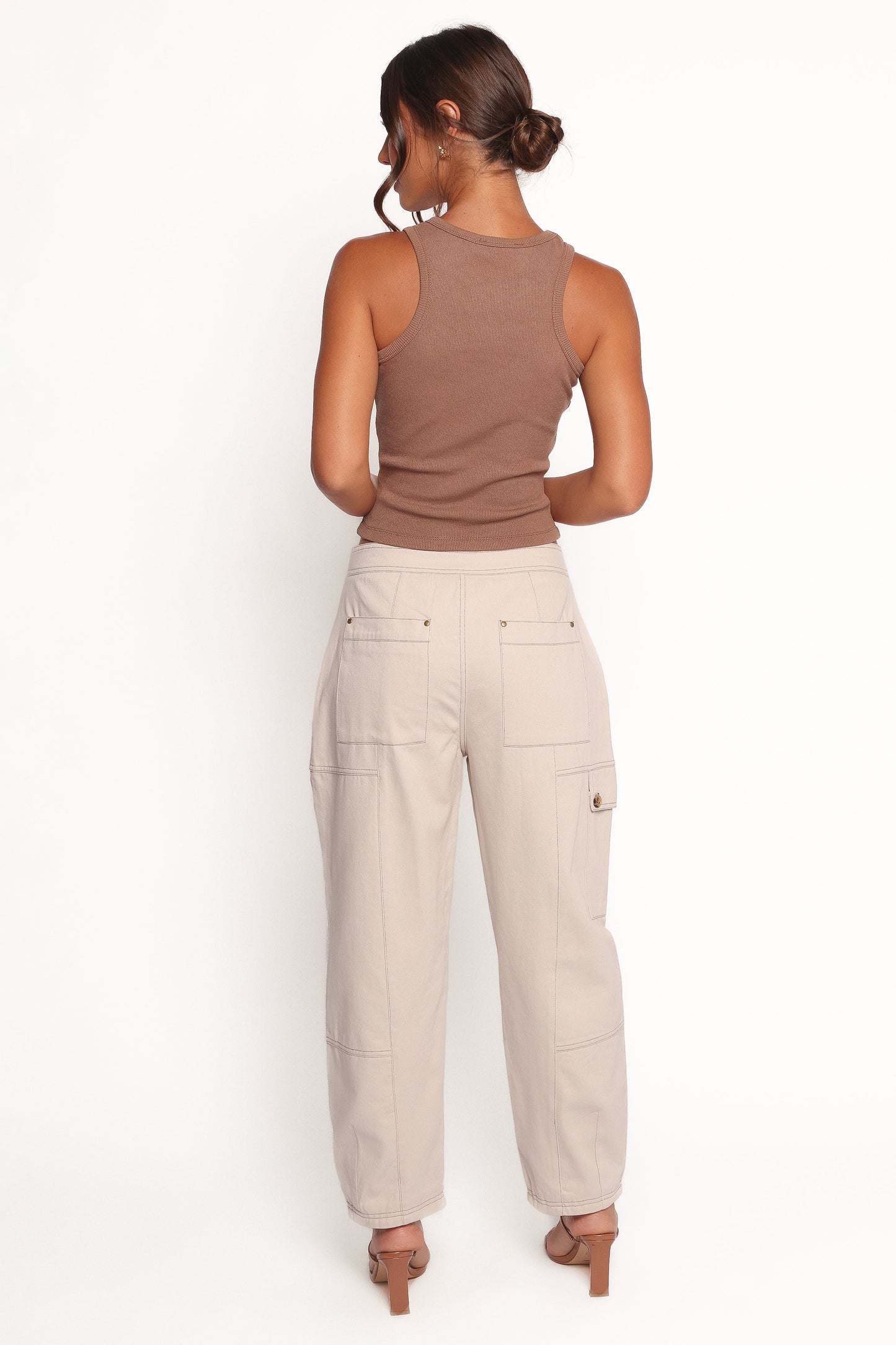 Kiah Cargo Pant - Ecru