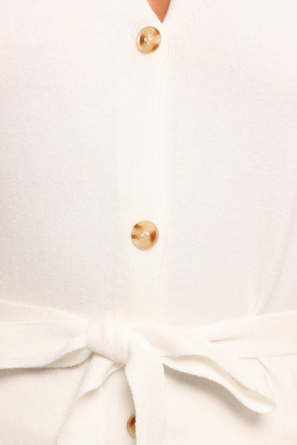 Kimia Knit Vest Top - Cream