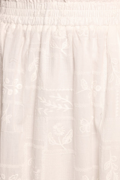 Kimora Maxi Skirt - White