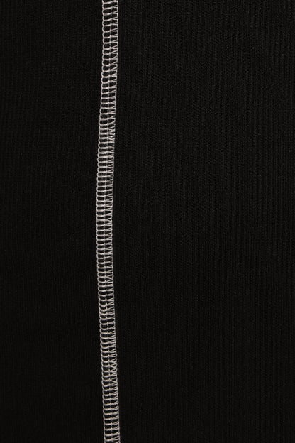 Kyrie Midi Dress - Black White