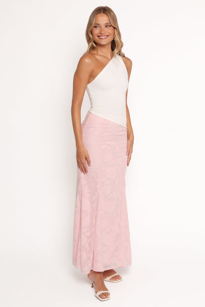 Larina Maxi Skirt - Pink