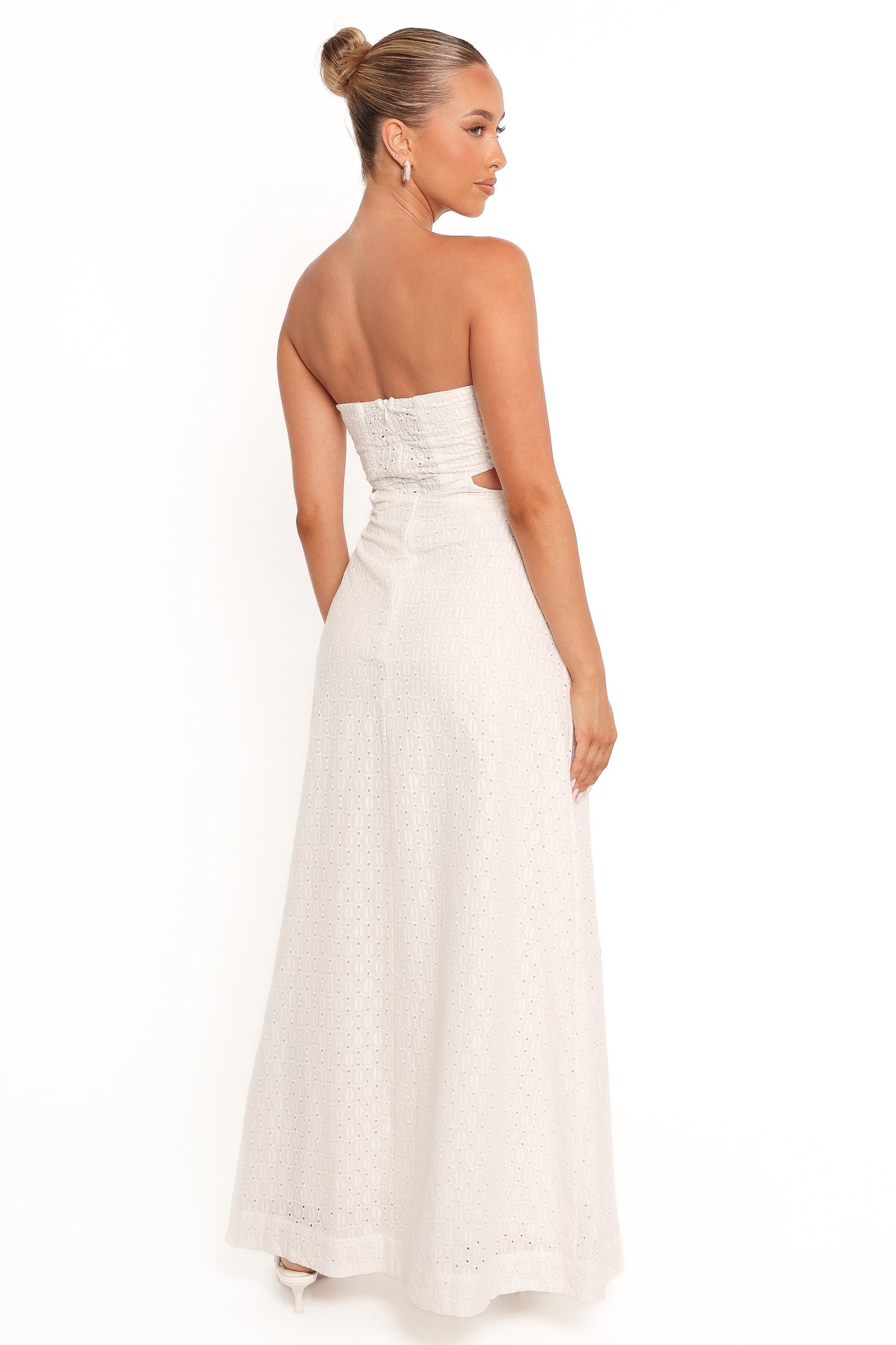 Laura Midi Dress - White