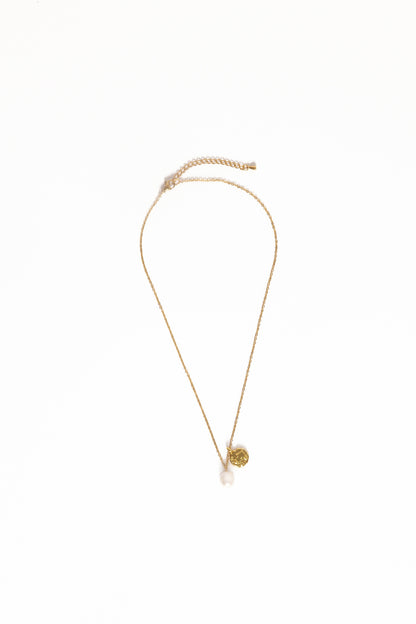 Lavinia Necklace - Gold/Pearl