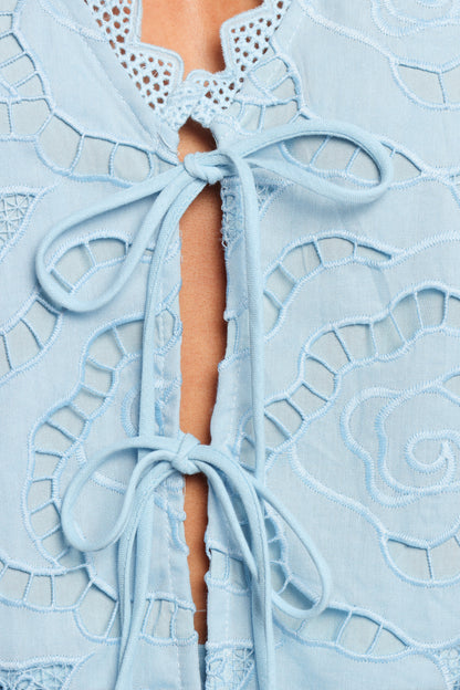 Leina Short Set - Light Blue