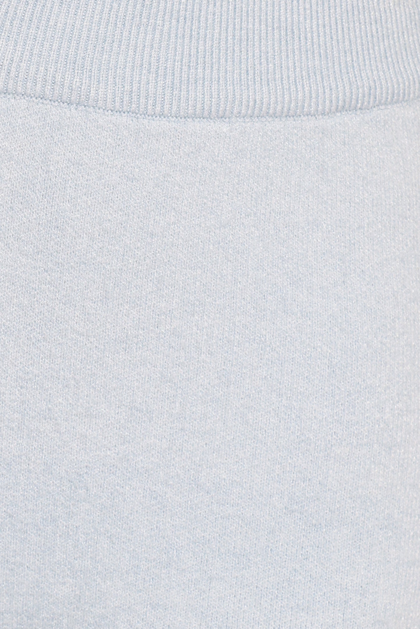 Lela Knitted Shorts - Light Blue Stars