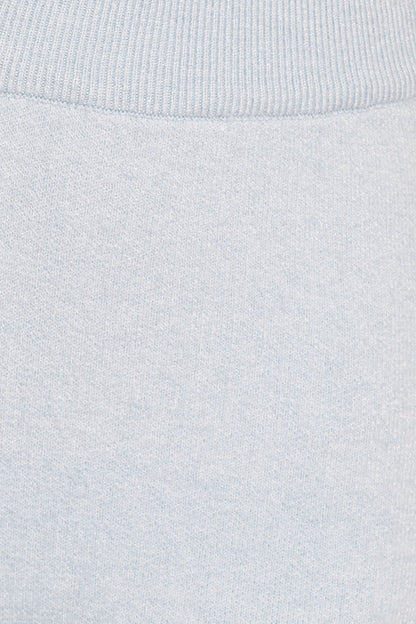 Lela Knitted Shorts - Light Blue Stars