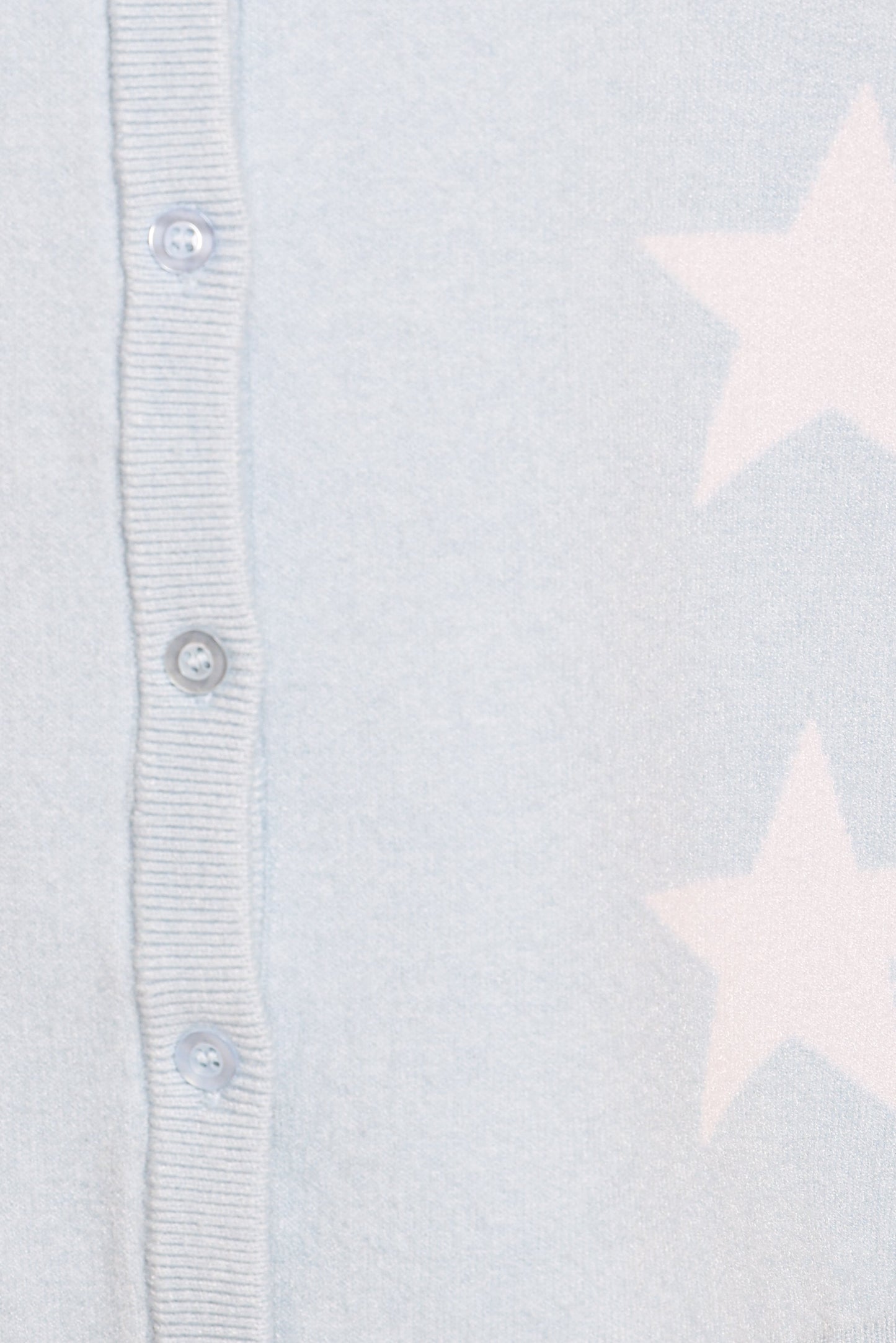 Lela Knitted Shirt - Light Blue Stars