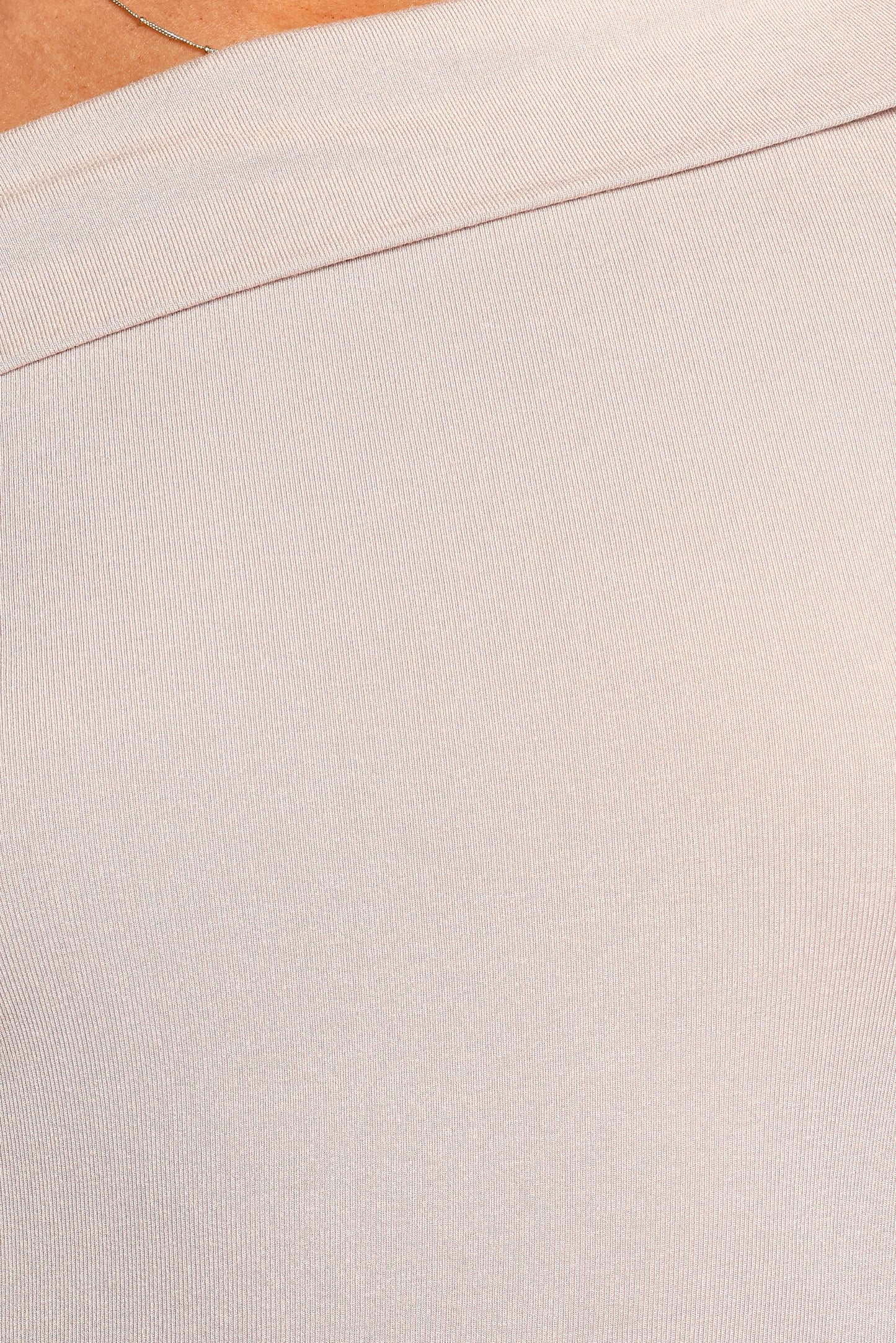 Liah Off Shoulder Knit Top - Grey