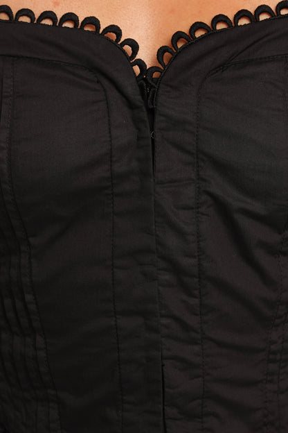 Lorelei Corset Top - Black