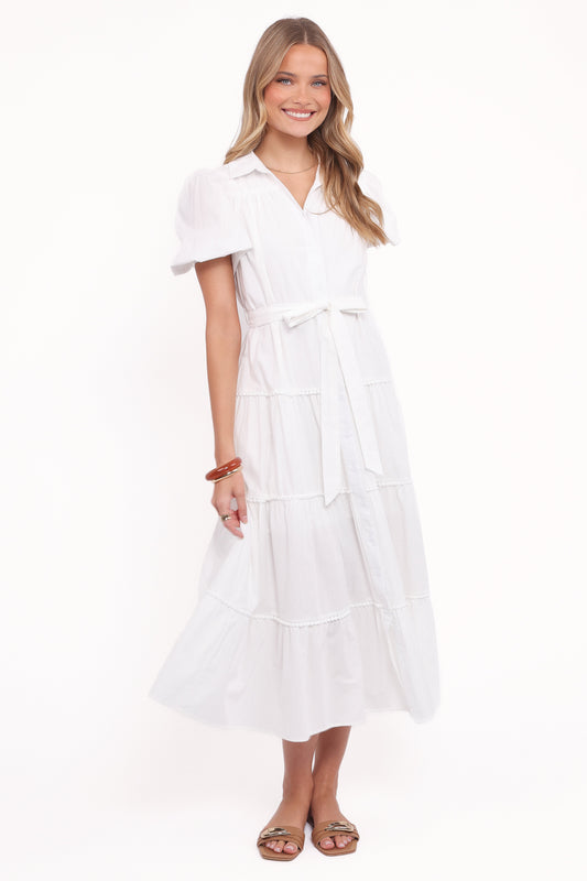 Louella Maxi Dress - White