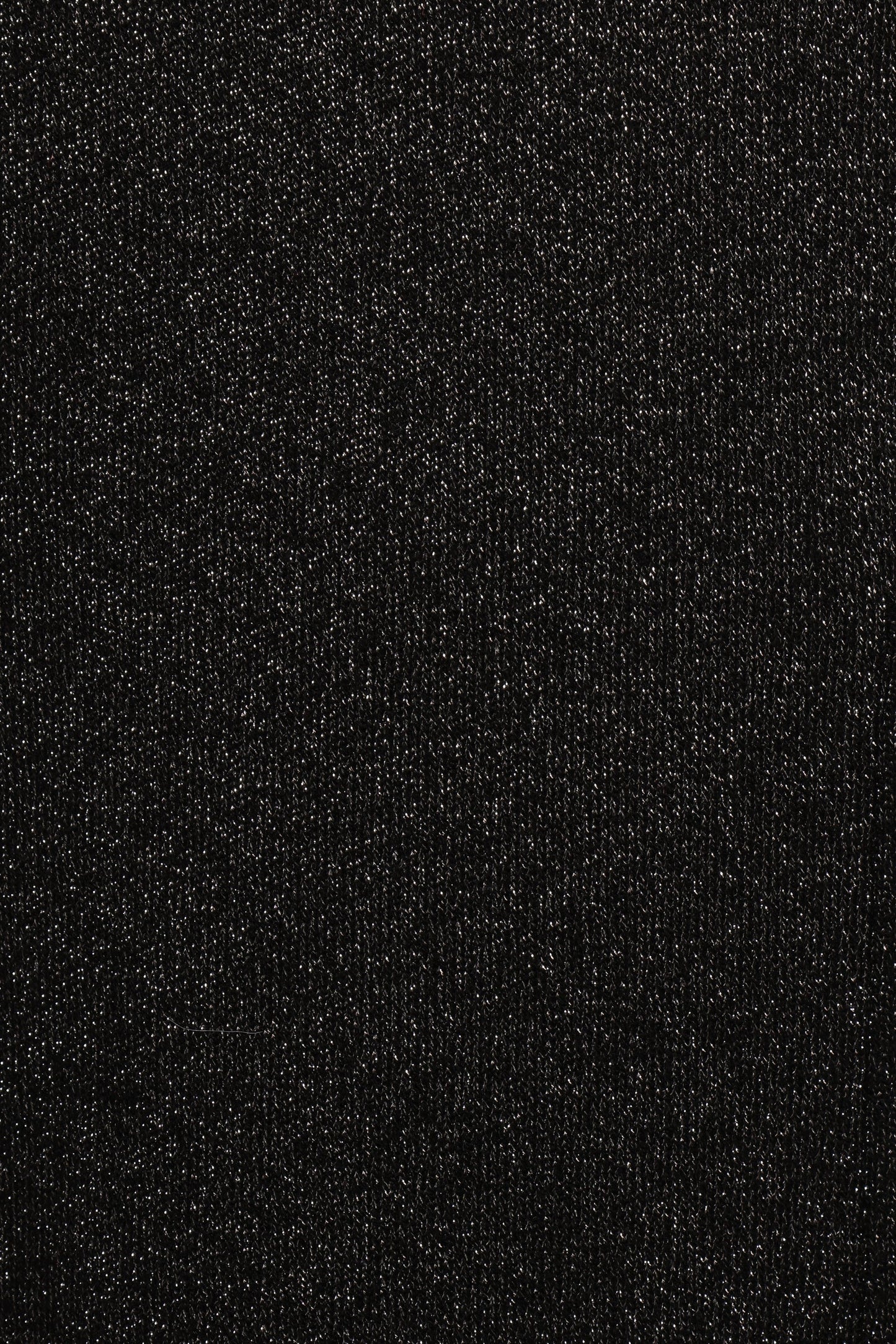 Tassie Cowlneck Lurex Shimmer Knit Sweater - Black