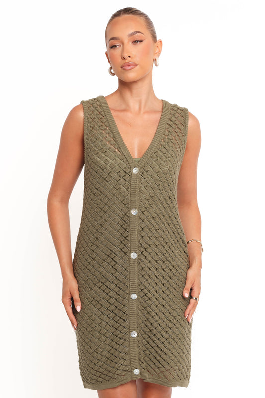 Luan Mini Dress - Olive
