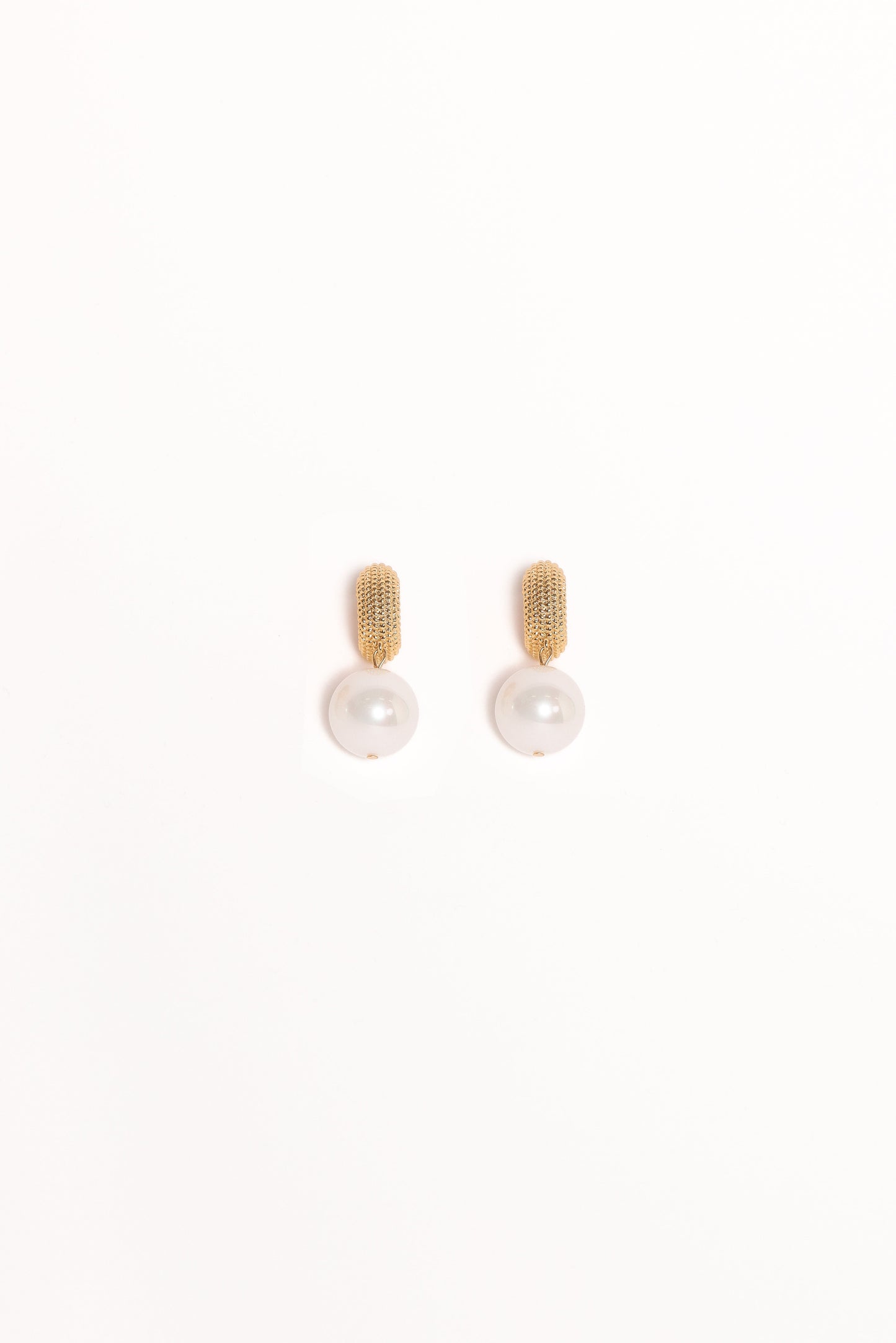 Luciana Earrings - Gold/Pearl