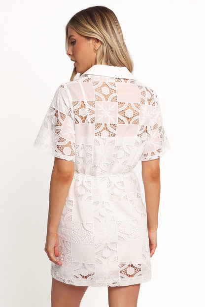 Lucinda Mini Dress - White