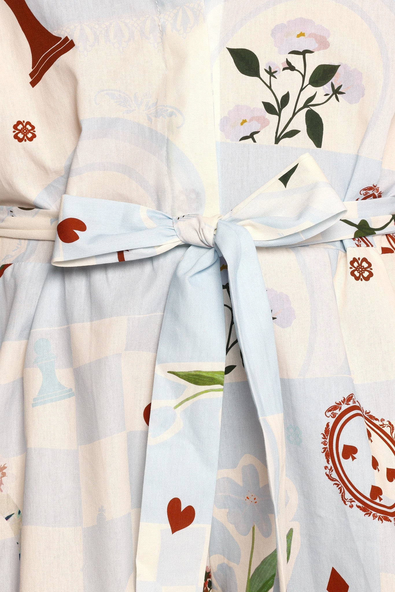 Luisa Romper - Blue Floral