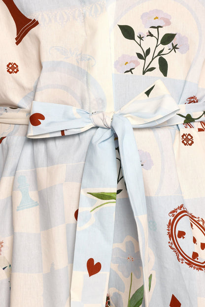 Luisa Romper - Blue Floral