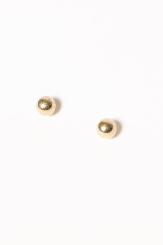 Luisa Stud Earrings - Gold
