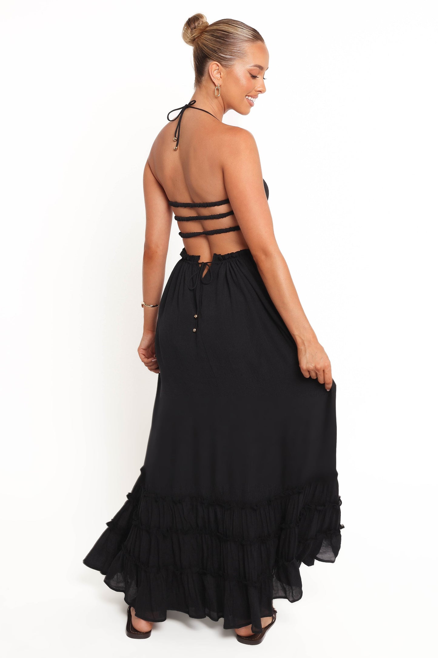 Lysandra Maxi Dress - Black
