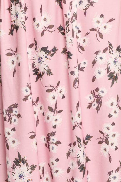 Lumina Maxi Dress - Pink Floral