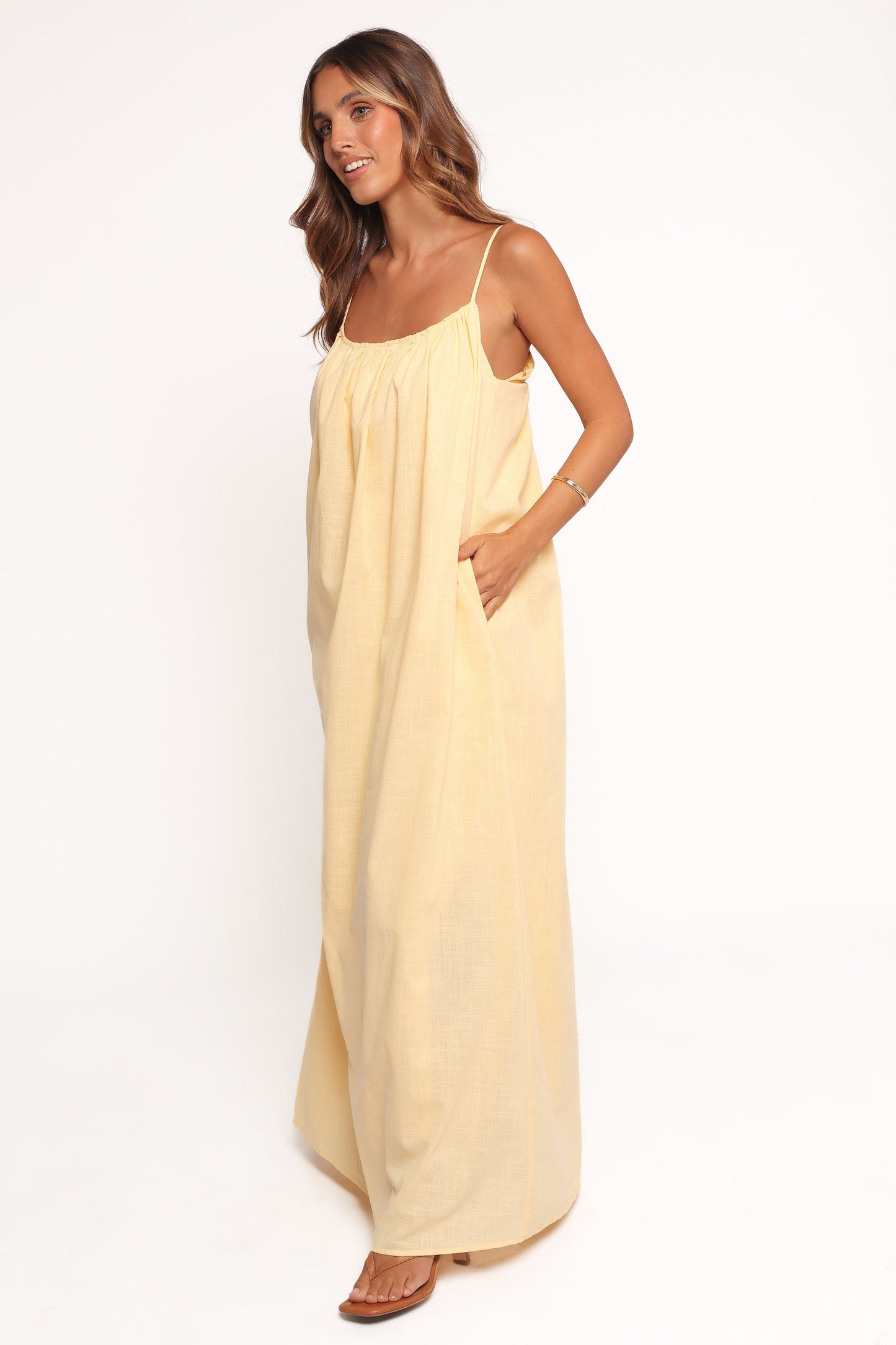 Lumina Maxi Dress - Yellow
