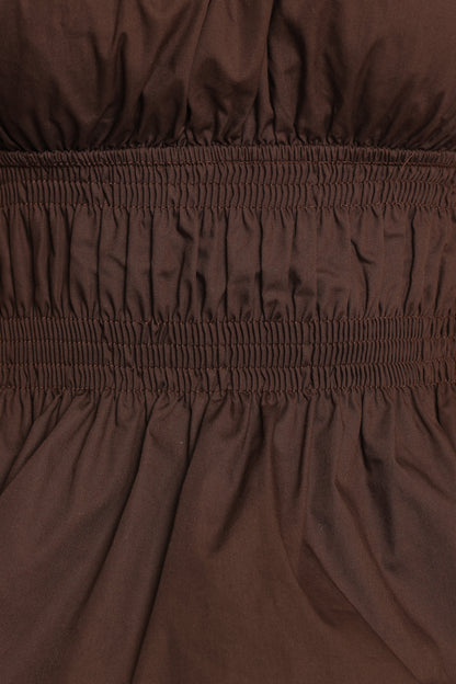 Luna Skirt Set - Chocolate Brown