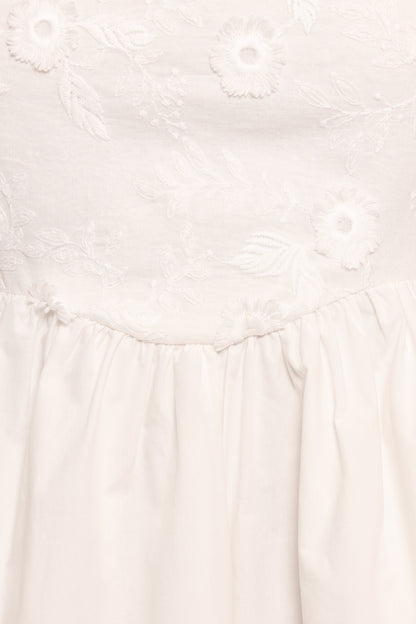 Lynne Mini Dress - White