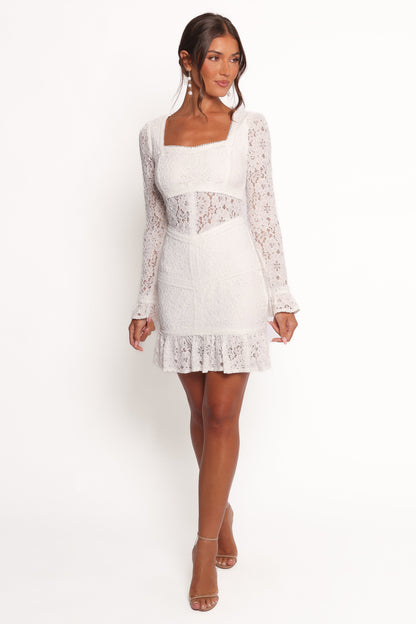 Lyra Mini Dress - White
