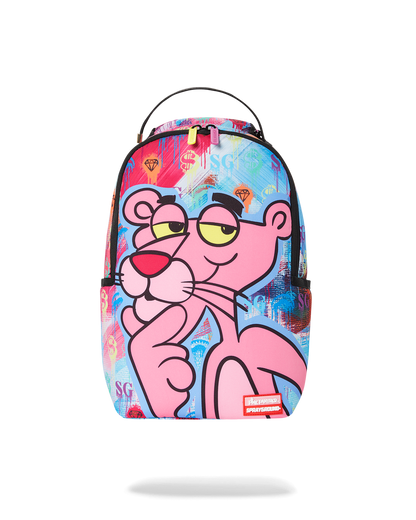SMALL BACKPACK: PINK PANTHER ART CLASS