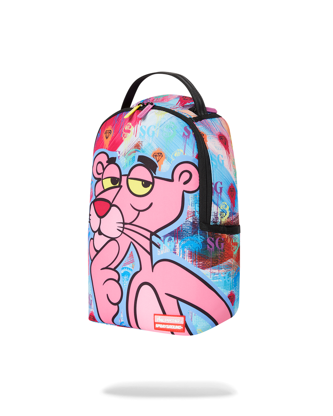 SMALL BACKPACK: PINK PANTHER ART CLASS
