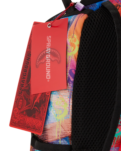 SMALL BACKPACK: PINK PANTHER ART CLASS