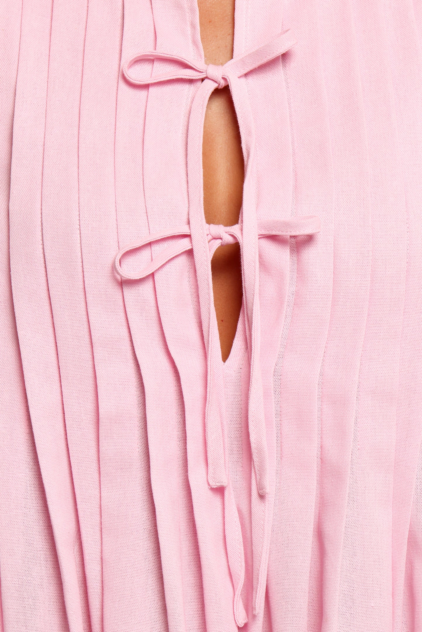 Madeline Mini Dress - Pale Pink