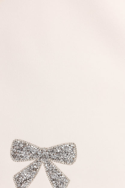 Maizie Mini Strapless Dress - Off White