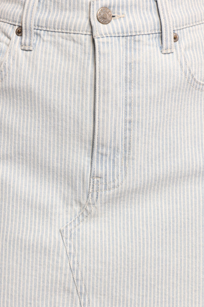 Malibu Mini Skirt - Blue Bell Stripe