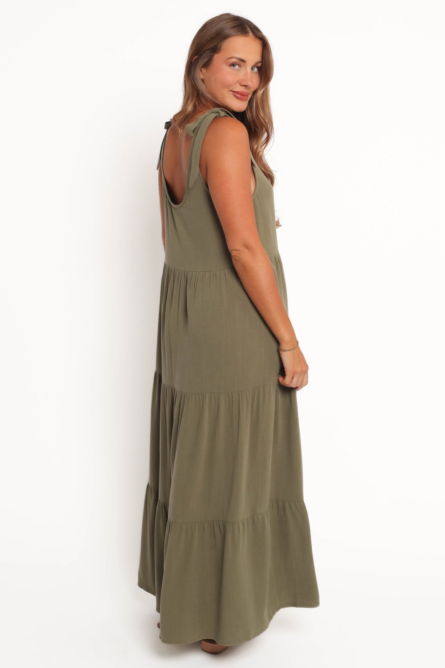 Marcy Midi Dress - Olive