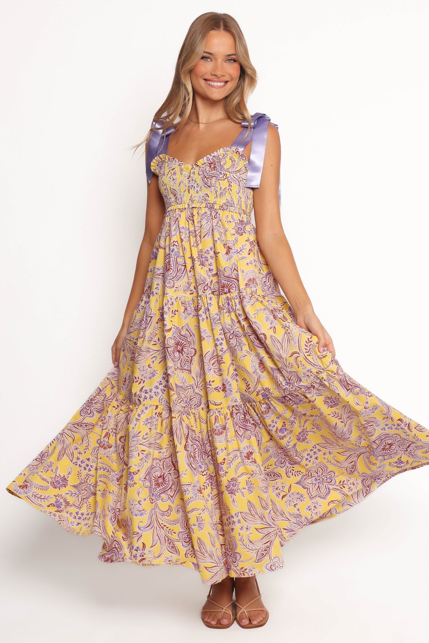 Marigold Maxi Dress - Evening Primrose