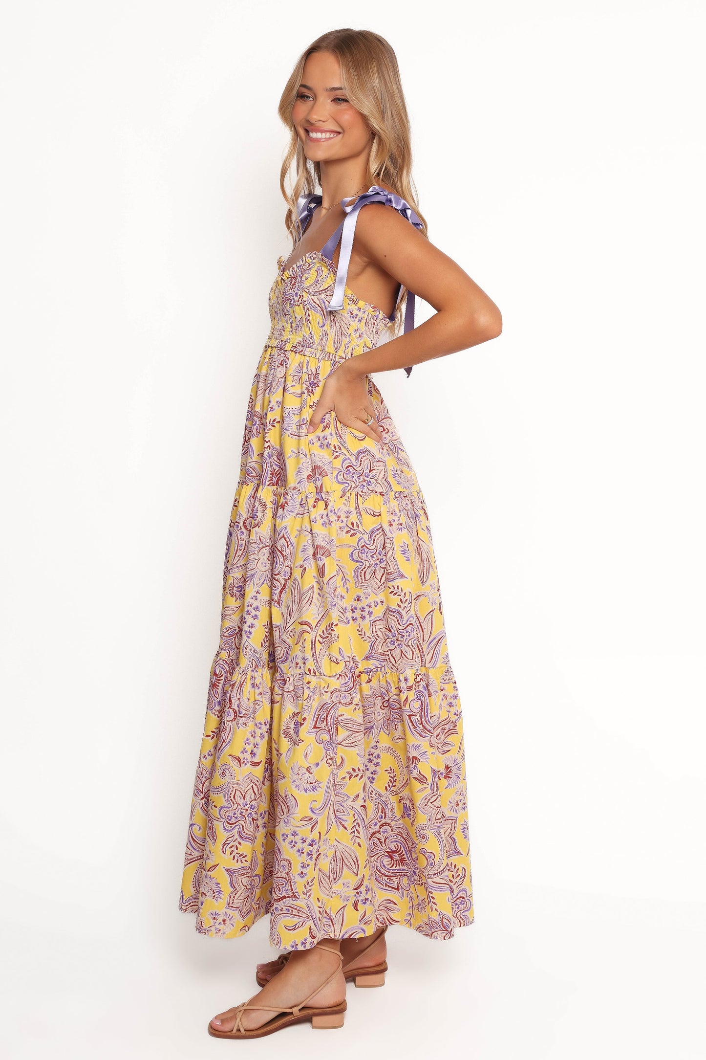 Marigold Maxi Dress - Evening Primrose