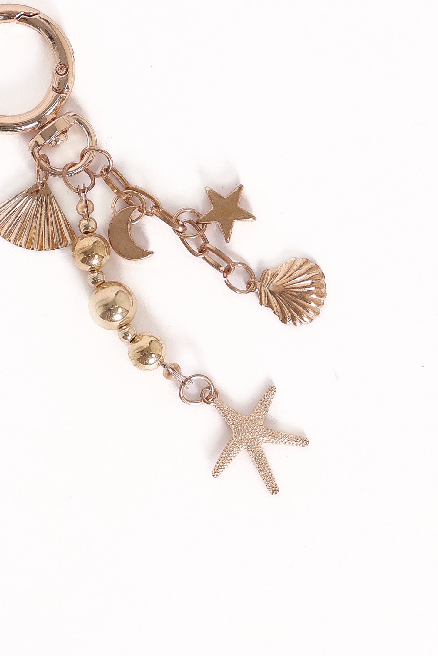 Marina Bag Charm - Gold