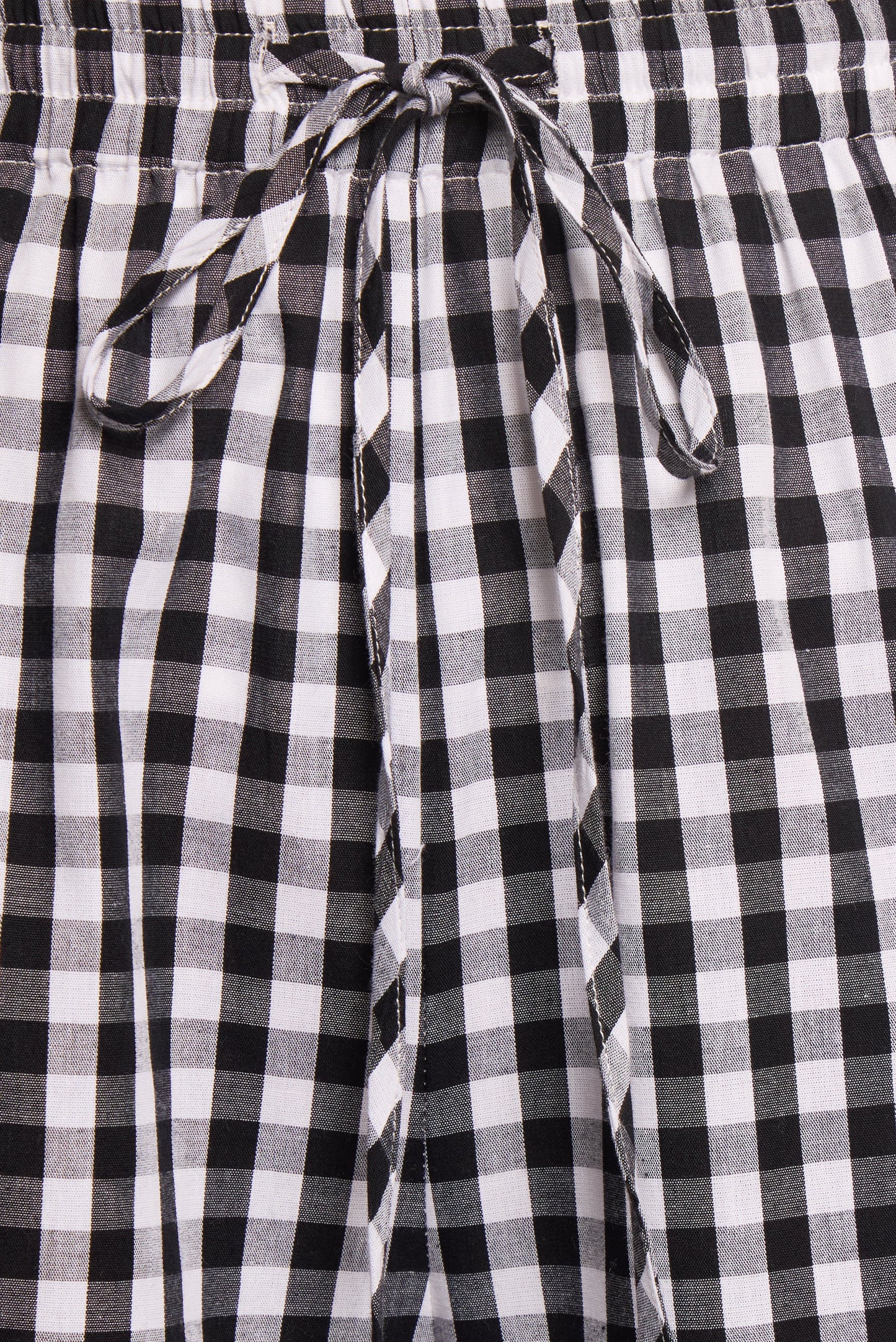 Marina Pant - Black Gingham