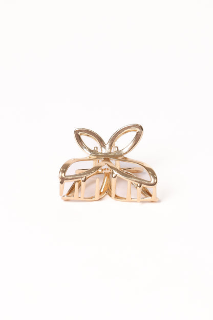 Mariposa Hair Clip - Gold