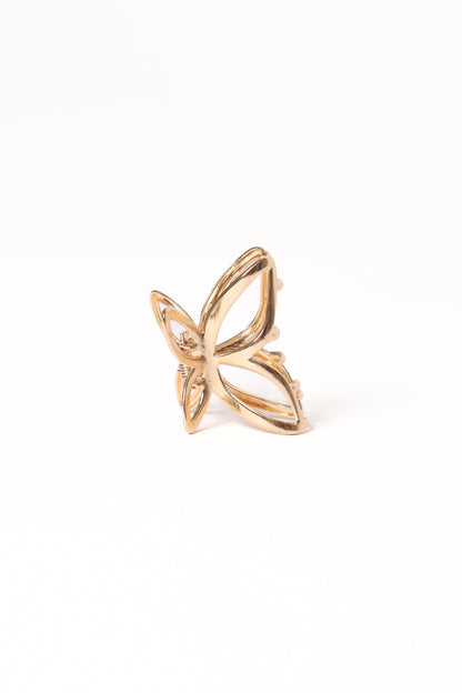 Mariposa Hair Clip - Gold