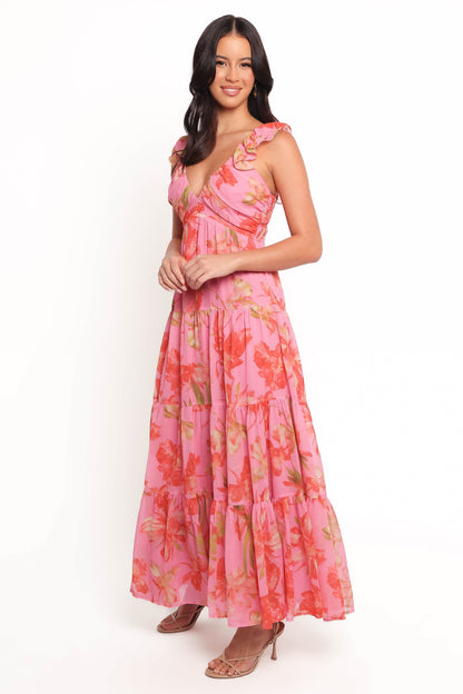 Matteah Maxi Dress - Tropical Floral