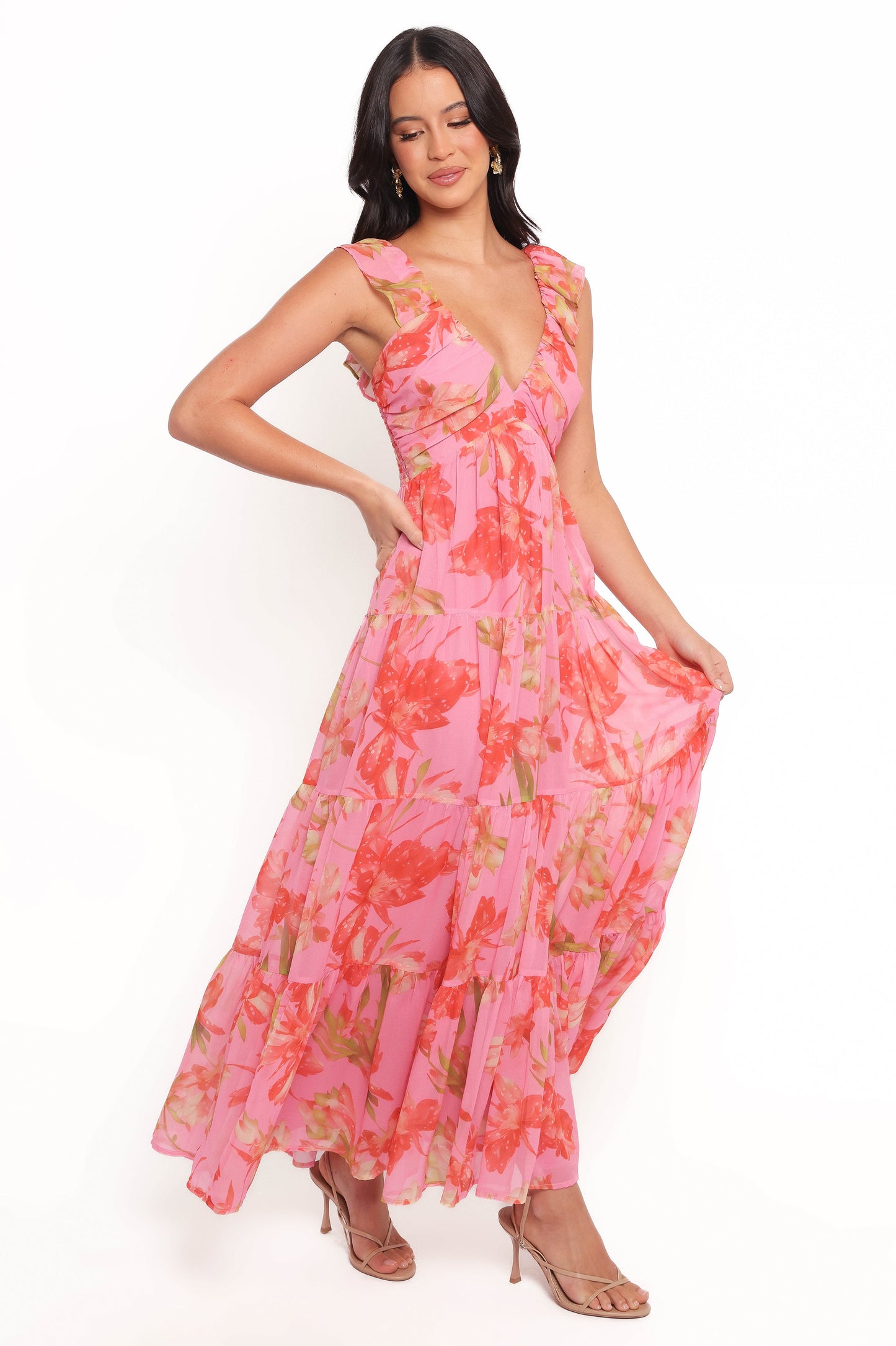 Matteah Maxi Dress - Tropical Floral