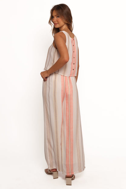 Mckenzie Pant Set - Multi Stripe