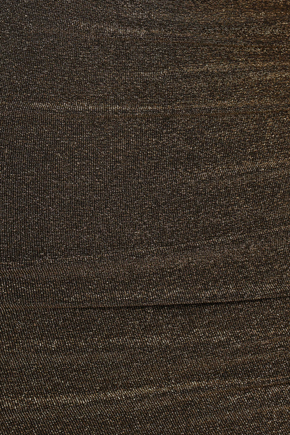 Mel Midi Dress - Black/Light Gold