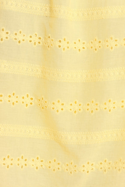 Michele Strapless Jumpsuit - Butter Yellow