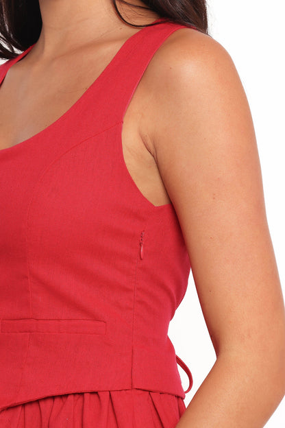 Milani Mini Dress - Red