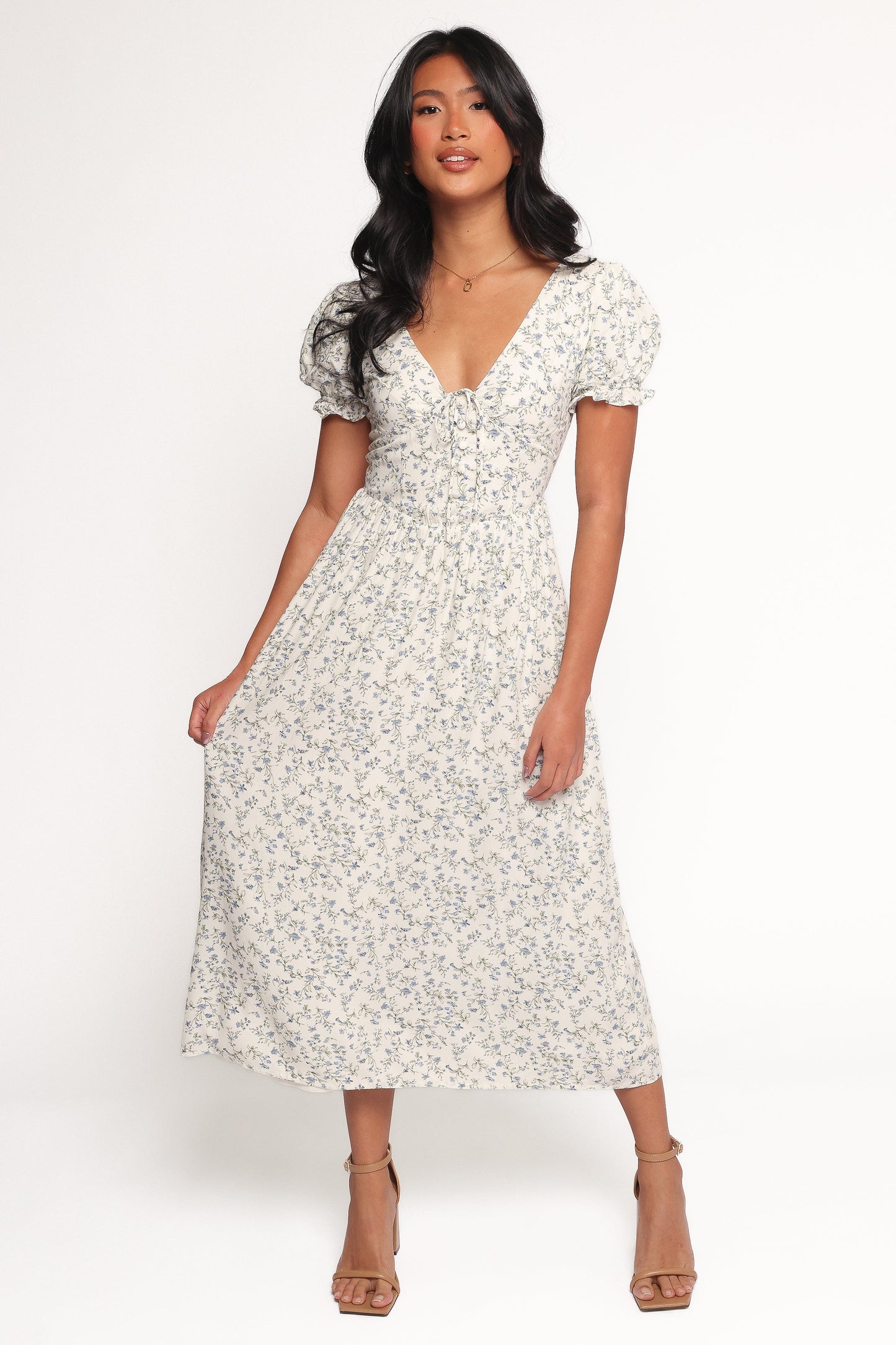 Mildred Midi Dress - Floral