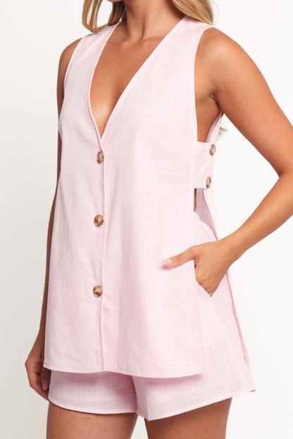 Miller Short Set - Baby Pink